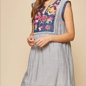 boho chic dress  retro vintage look